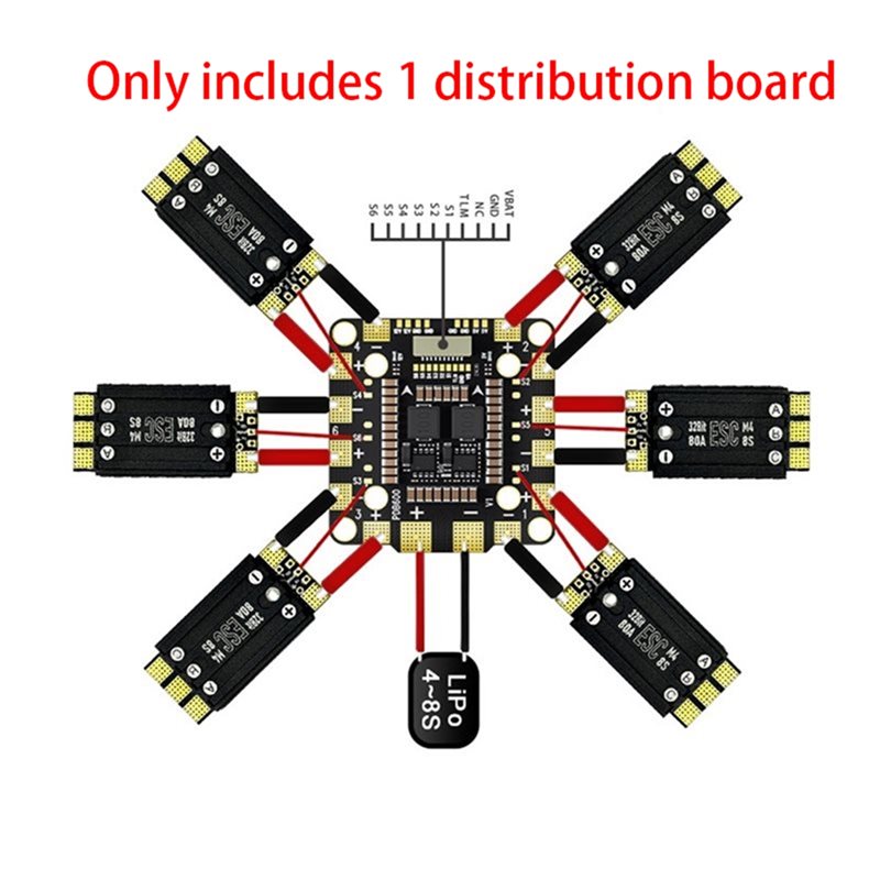 【CYBER MONDAY】1 Buah PDB600A 8 - Drone Power Distribution Board ulasan dan harga