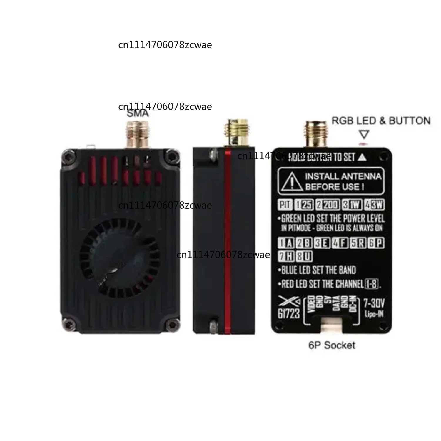 Transmitter Video FPV 5.8G 3W  - Drone Antenna ulasan dan harga